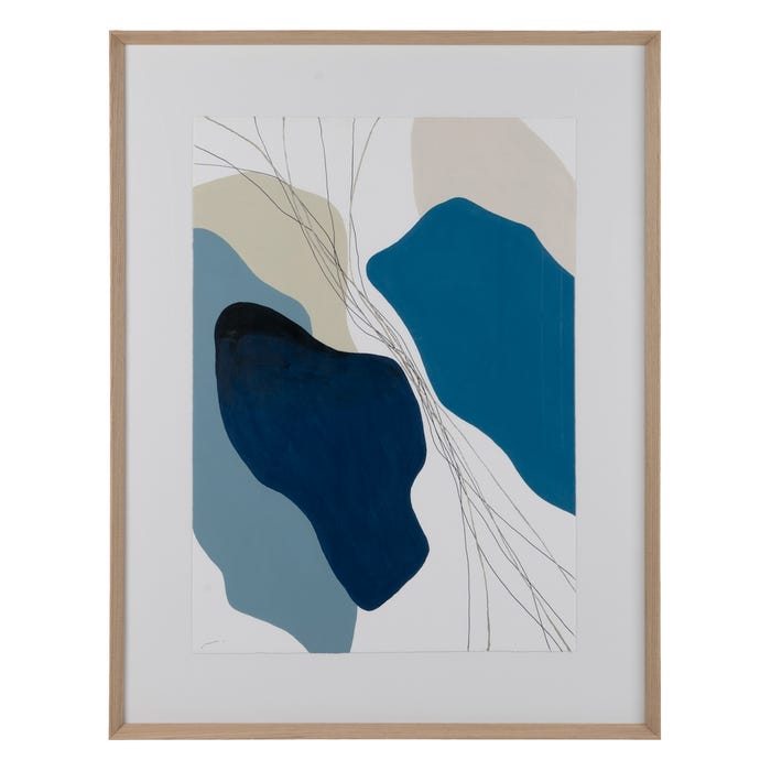 Pintura abstrata pintada à mão. 2 modelos.