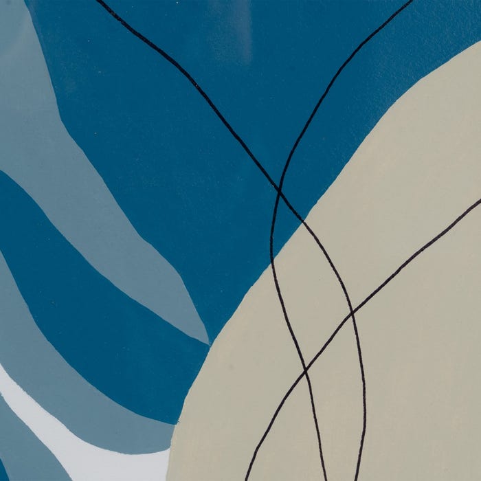 Pintura abstrata pintada à mão. 2 modelos.