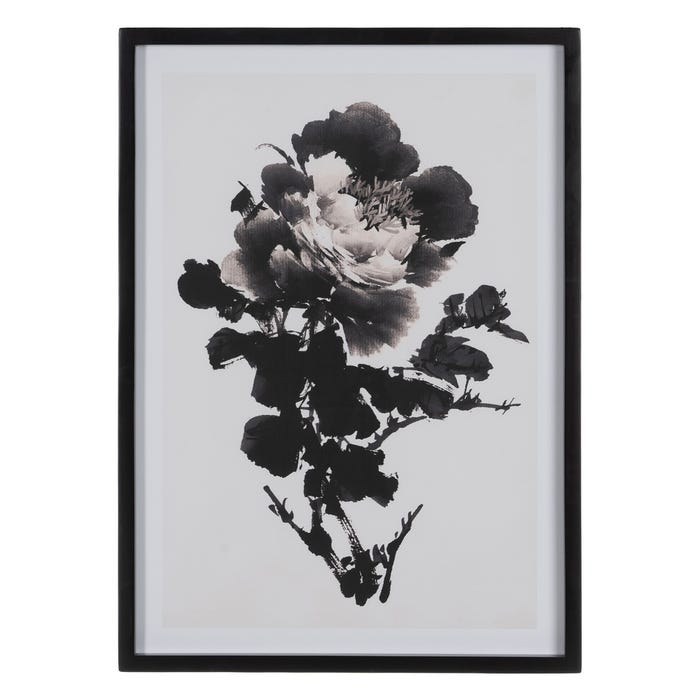 Moldura com estampa floral 2/M 50 x 2,50 x 70 cm