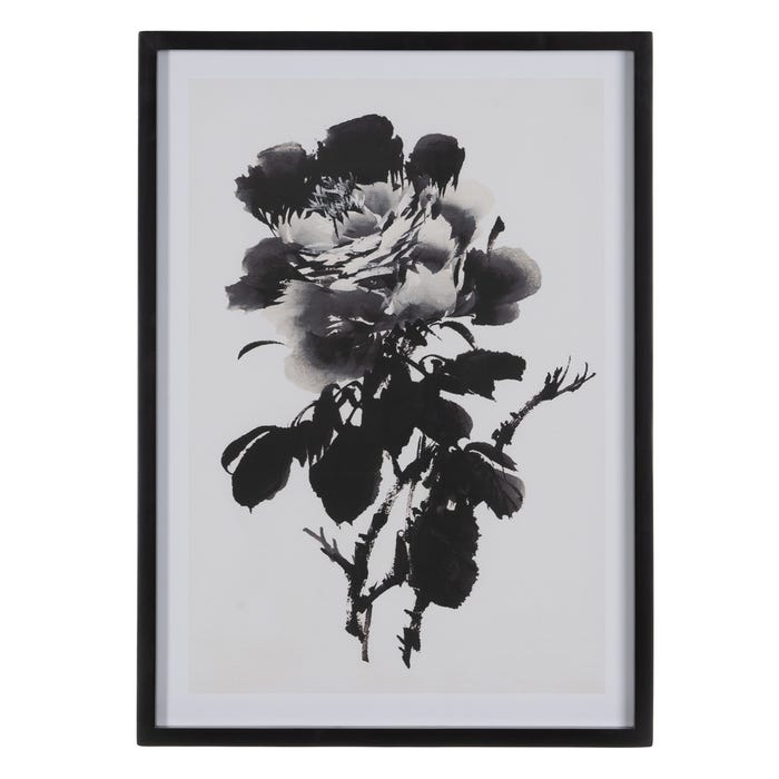Moldura com estampa floral 2/M 50 x 2,50 x 70 cm