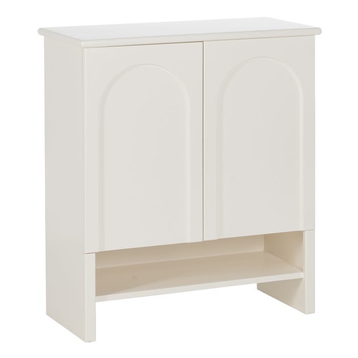 Armario Blanco Dm Dormitorio 80 X 38 X 95 Cm