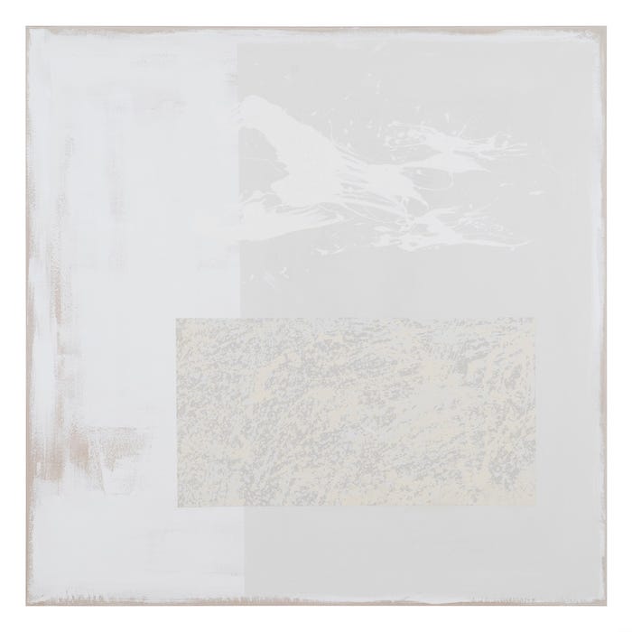 Pintura abstrata sobre tela sobre moldura de madeira. 2 modelos.