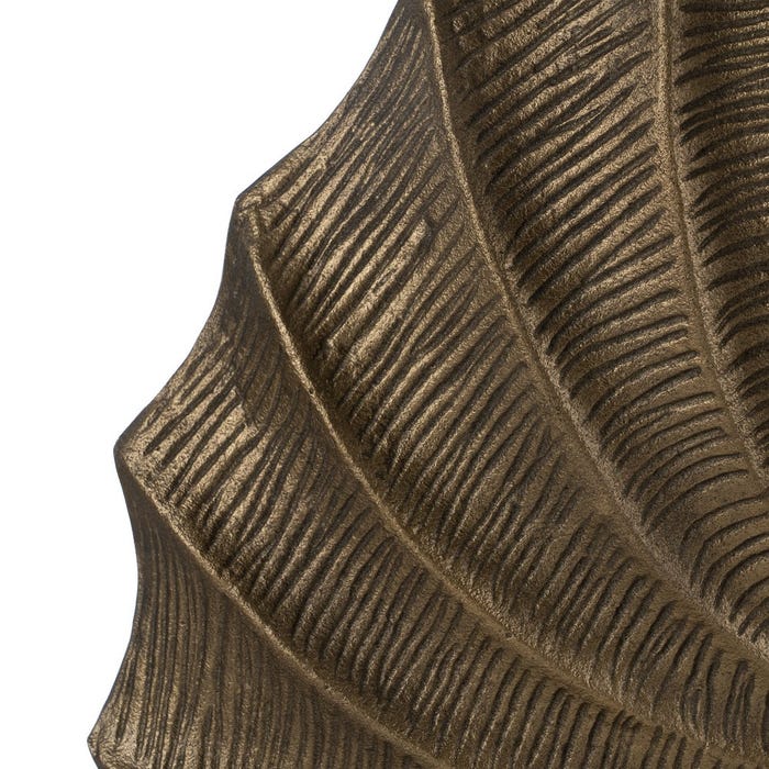 Aplique Pared Oro Viejo Metal 51 X 10 X 51 Cm
