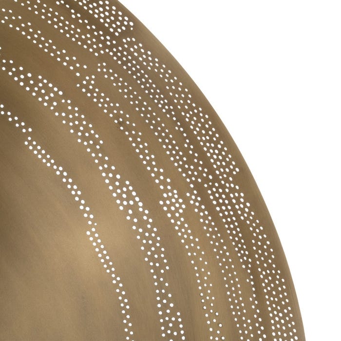 Aplique Pared Oro Viejo Metal 69 X 20 X 69 Cm