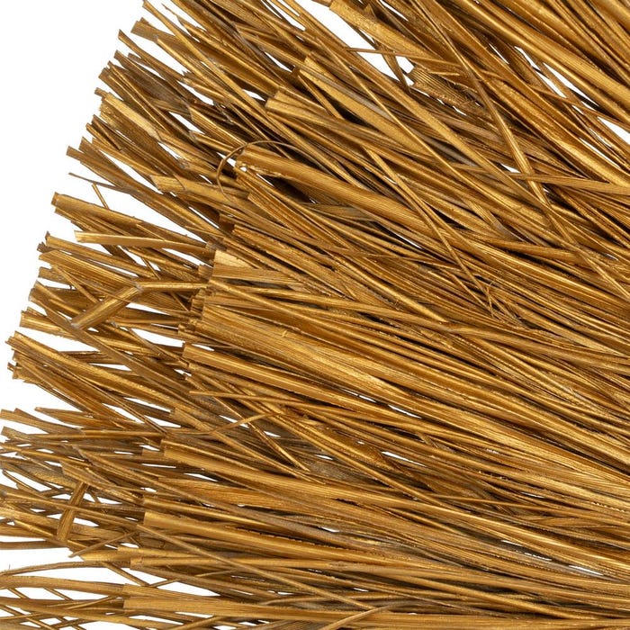 Decoração de espelho de fibra natural 80 x 5 x 80 cm
