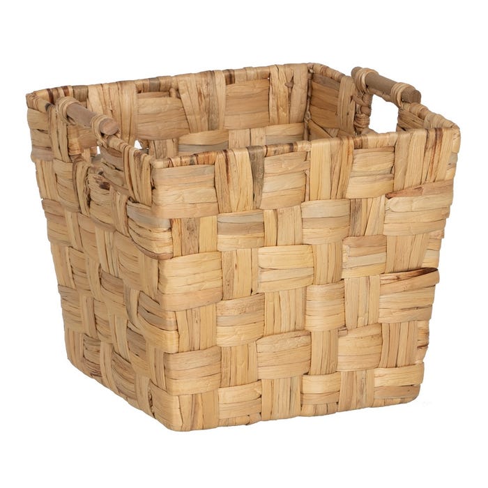 S/3 Natural Fiber Basket Decoration 40 X 40 X 35 Cm