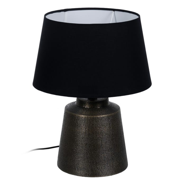 Lámpara Mesa Cobre Metal Iluminación 38 X 38 X 53,50 Cm