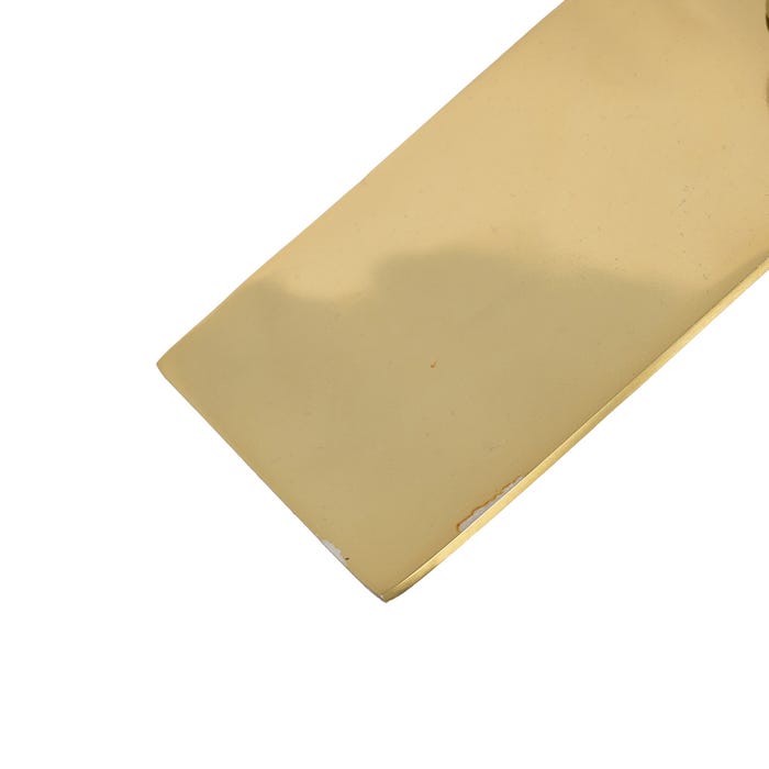 Golden Candle Holder 83 X 9 X 25 Cm
