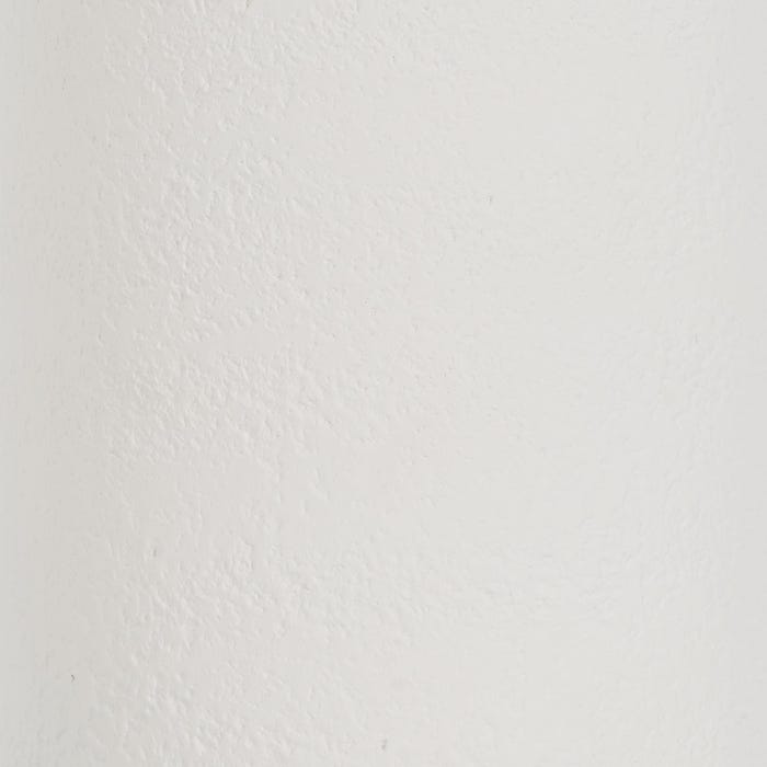 Jarrón Blanco Cerámica Decoración 12,50 X 12,50 X 40 Cm