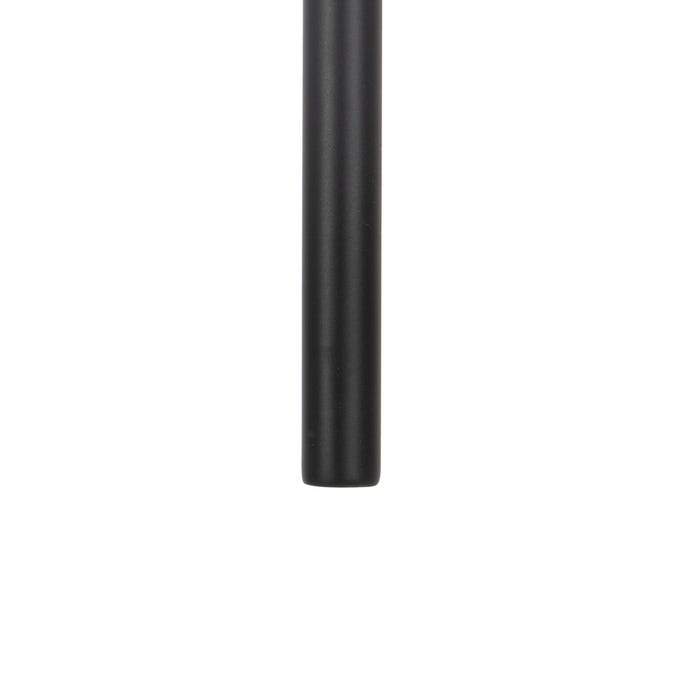 Lámpara Techo Negro-Oro Metal / Cristal 97 X 97 X 90 Cm