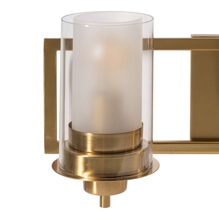 Wall Lamp Gold Metal / Crystal 56 X 17 X 21 Cm