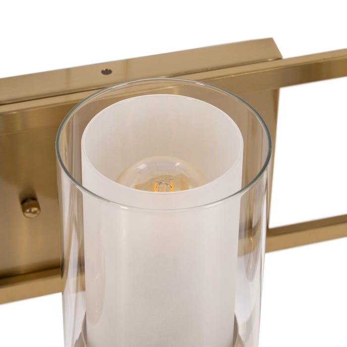 Wall Lamp Gold Metal / Crystal 56 X 17 X 21 Cm
