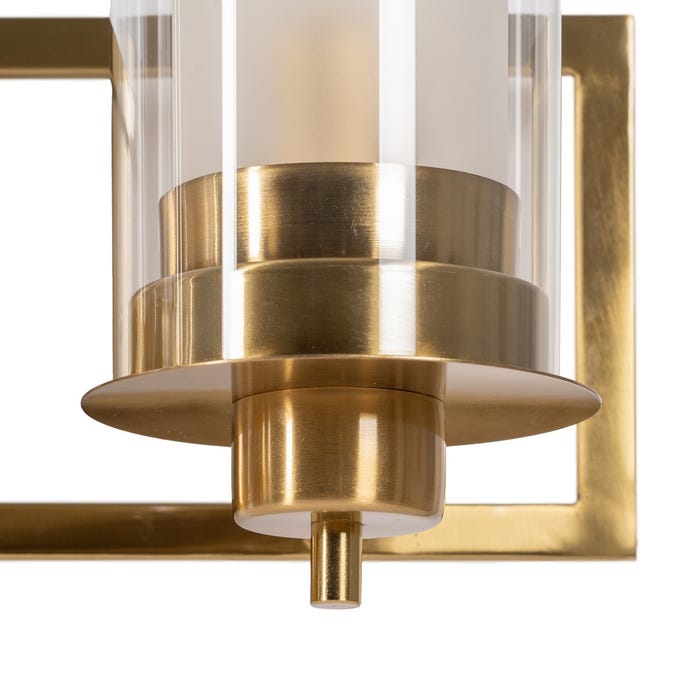 Wall Lamp Gold Metal / Crystal 56 X 17 X 21 Cm