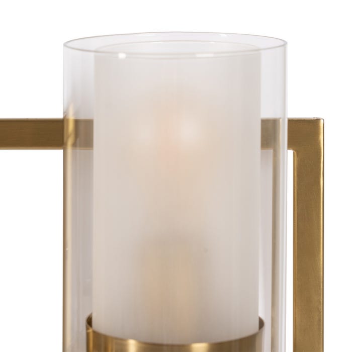 Wall Lamp Gold Metal / Crystal 56 X 17 X 21 Cm