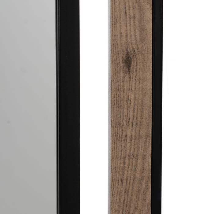 Espejo Natural-Negro Dm-Metal 45 X 2 X 100 Cm