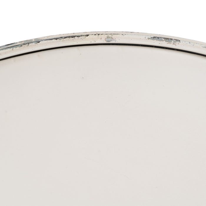 Mesa Crema Metal 80 X 80 X 75 Cm