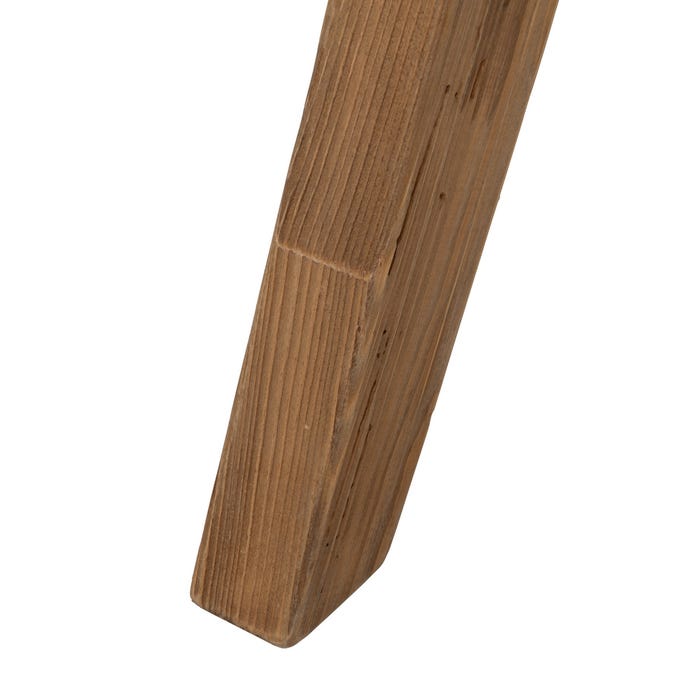 Mesa Comedor Natural Madera De Pino 180 X 90 X 75 Cm