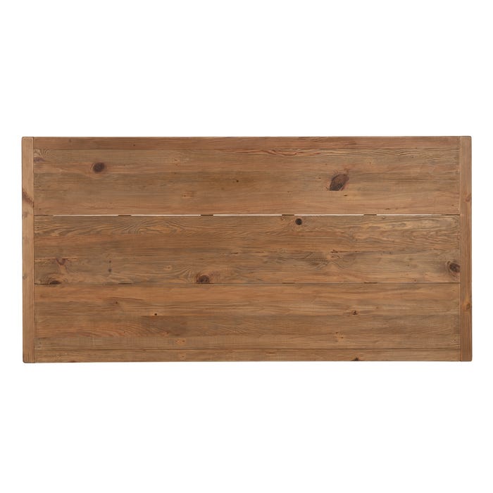 Mesa Comedor Natural Madera De Pino 180 X 90 X 75 Cm