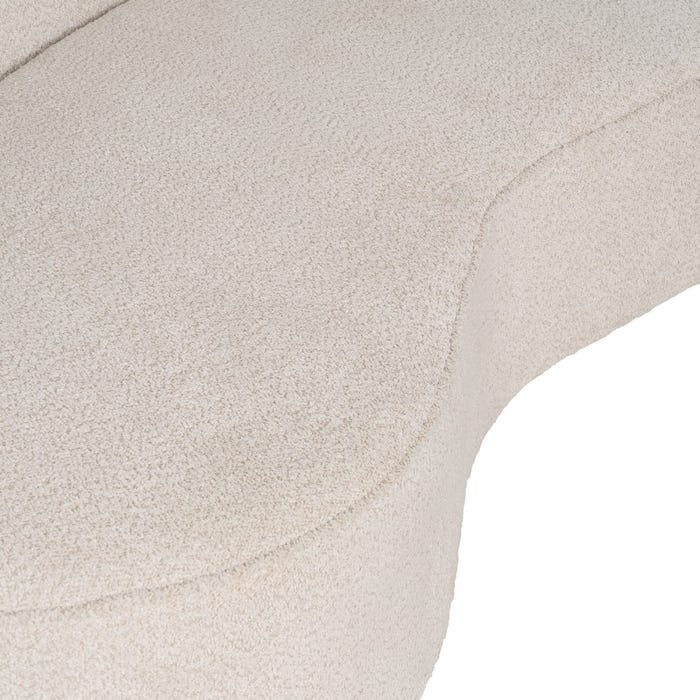 2 Piece Beige Fabric Living Room Sofa 300 X 107 X 75 Cm