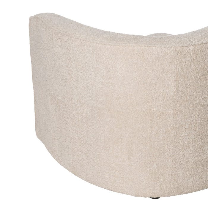 2 Piece Beige Fabric Living Room Sofa 300 X 107 X 75 Cm
