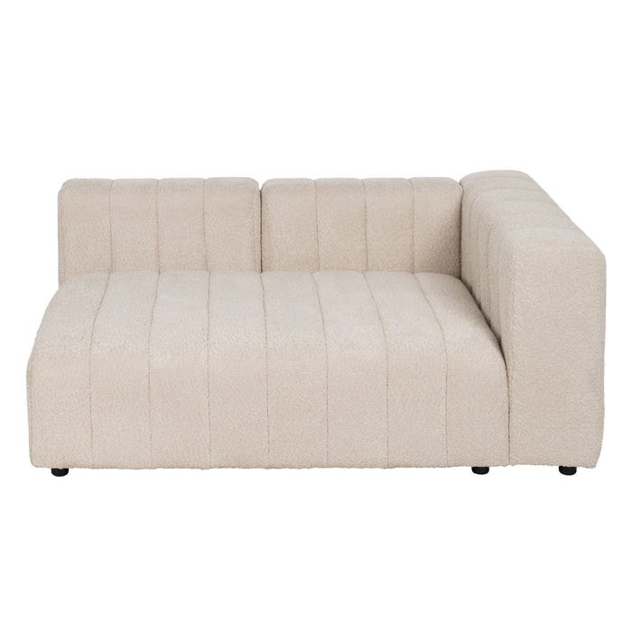 Sofá Desestructurado Beige Tejido Salón 150 X 100 X 66 Cm