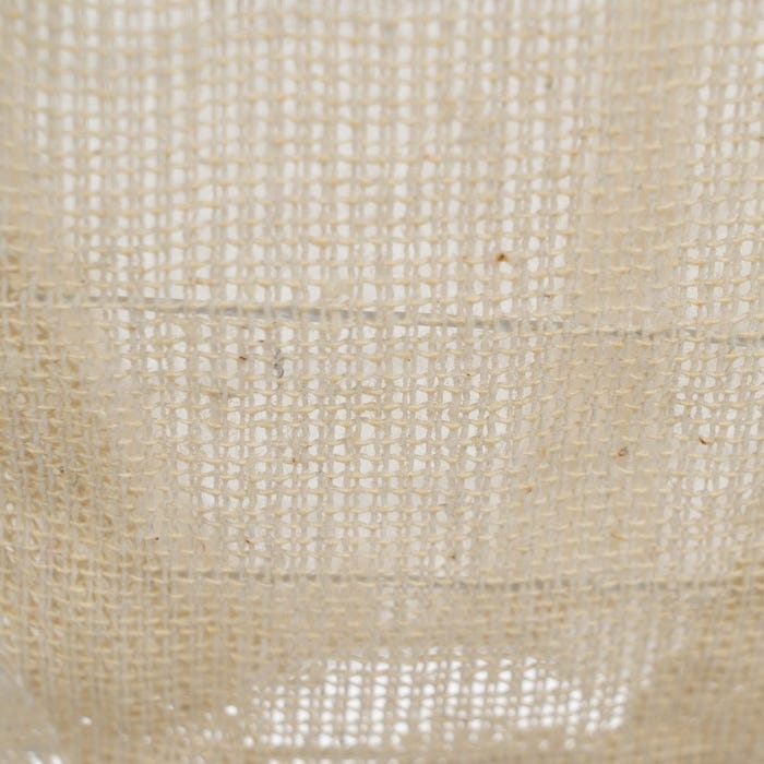 Beige Fabric-Metal Ceiling Lamp 30 X 30 X 44.50 Cm