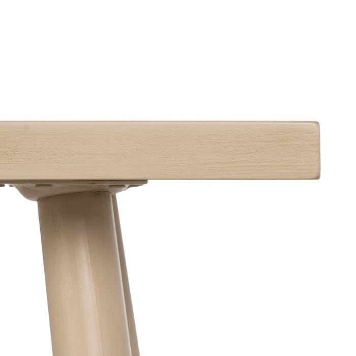 Consola em madeira natural Dm 106 x 35 x 75 cm