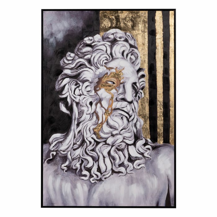 Pintura Díos Lienzo Decoración 80 X 3,50 X 120 Cm