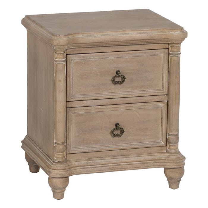 Mesita Natural Madera 48 X 38 X 56 Cm