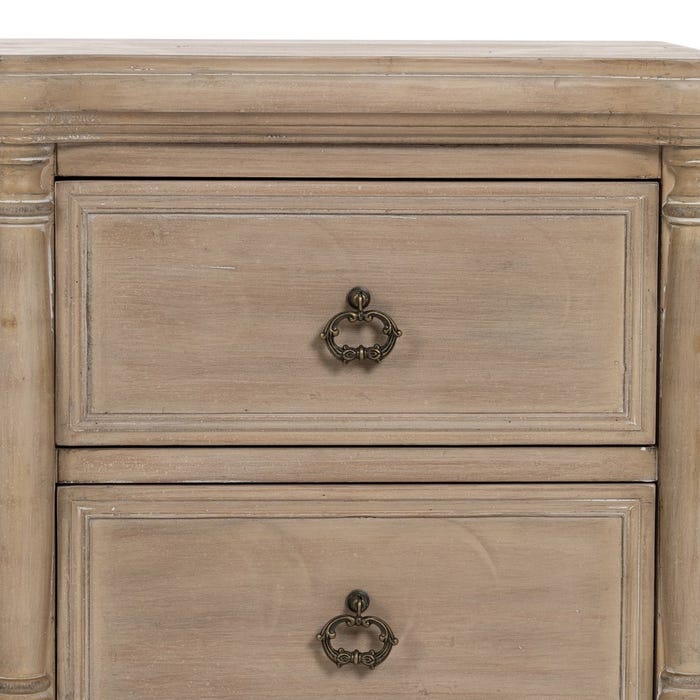 Mesita Natural Madera 48 X 38 X 56 Cm