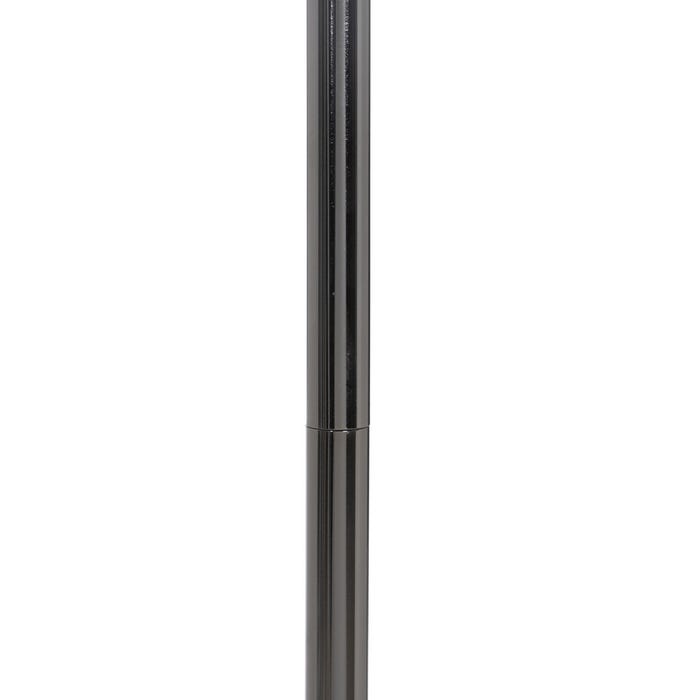 Lámpara Suelo Negro-Gris Metal-Cristal 40,50 X 40,50 X 156 C