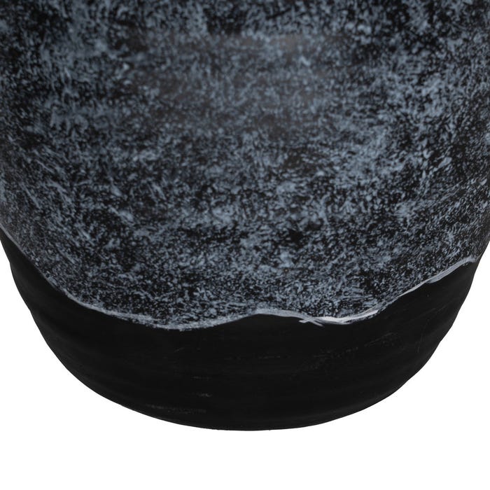 Lámpara Mesa Gris-Beige Cerámica 25 X 25 X 43 Cm