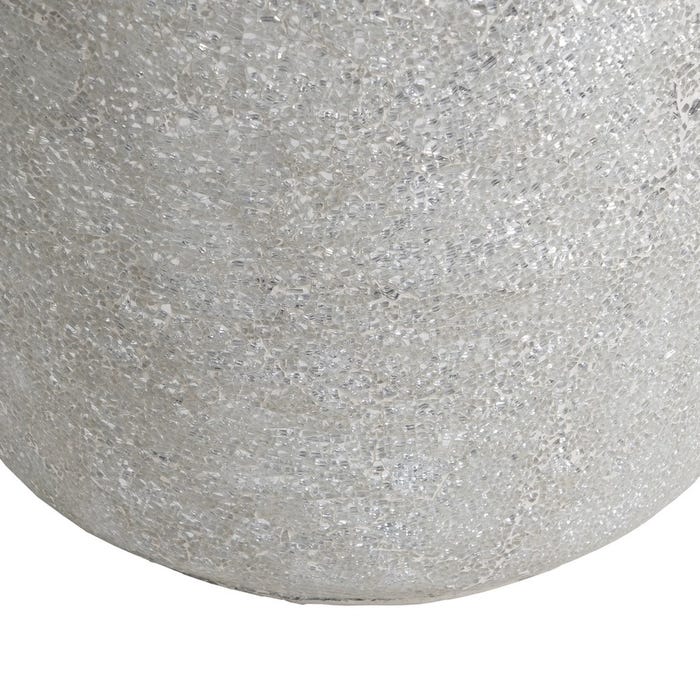 White Fiberglass Vase Decoration 46 x 46 x 91 cm