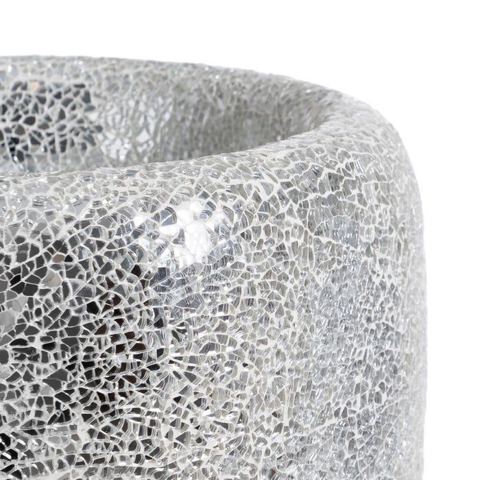 White Fiberglass Vase Decoration 30 x 30 x 109.50 cm