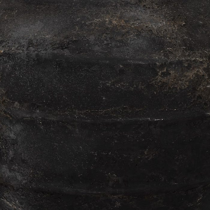 Decoração de Vaso de Fibrocimento Cinza 35 x 35 x 41 cm