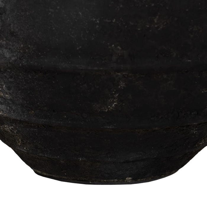 Decoração de Vaso de Fibrocimento Cinza 35 x 35 x 41 cm
