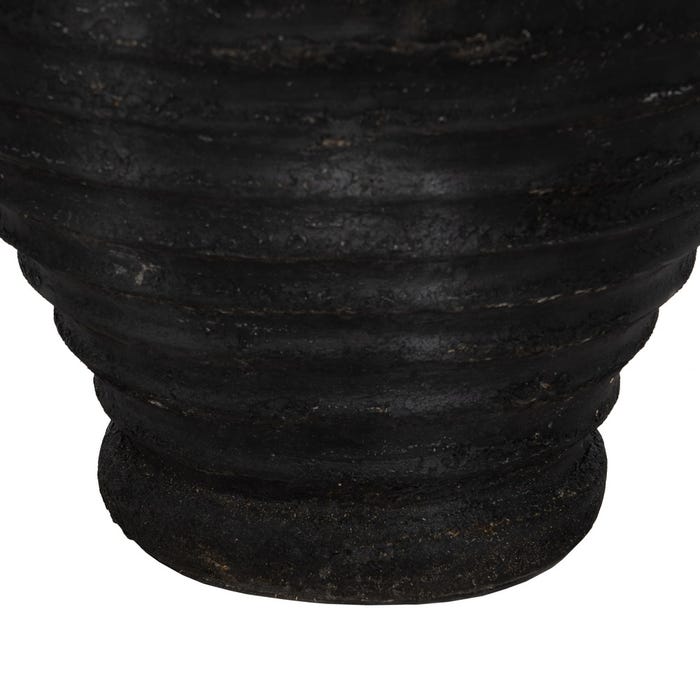 Gray Fiber Cement Vase Decoration 39 x 39 x 60 cm