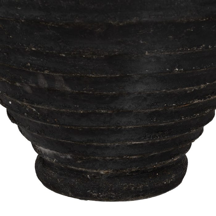 Gray Fiber Cement Vase Decoration 58 x 58 x 80 cm