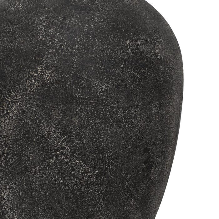 Decoração de vaso cinza terracota 38 x 38 x 60 cm
