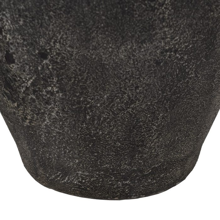 Decoração de vaso cinza terracota 38 x 38 x 60 cm