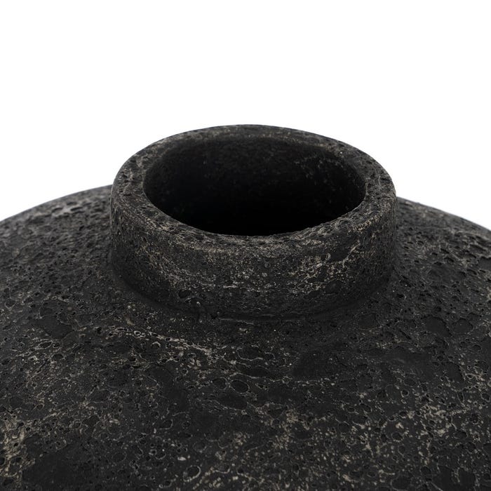 Terracotta Grey Vase Decoration 45 X 45 X 80 Cm