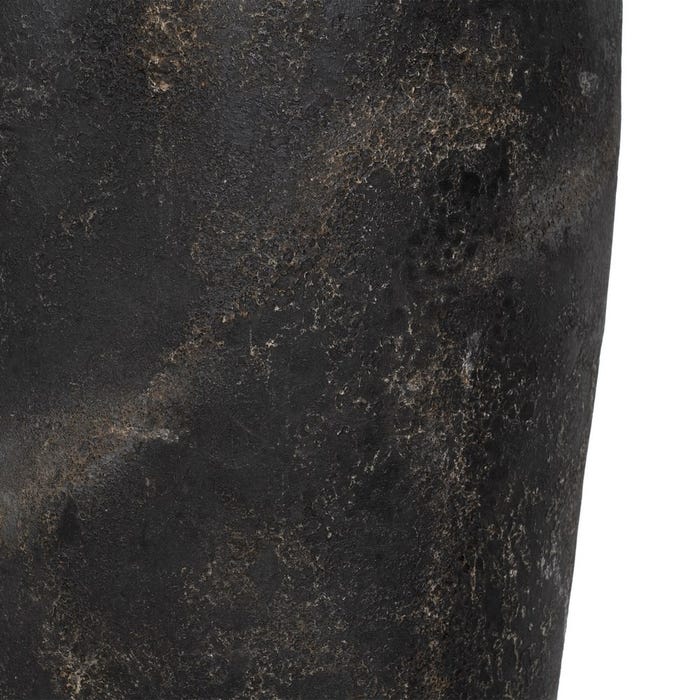 Gray Fiber Cement Vase Decoration 38 x 38 x 100 cm
