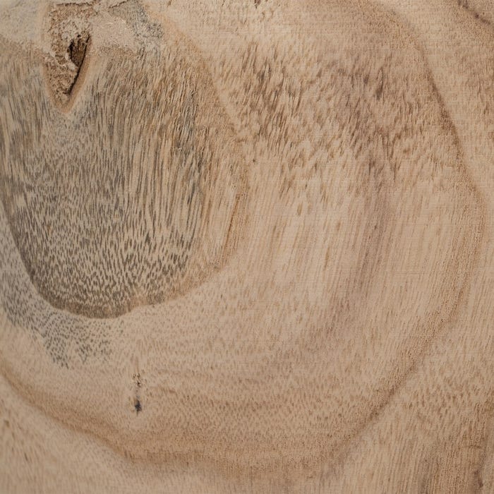 S/3 Maceteros Natural Madera Paulonia 44 X 44 X 46 Cm