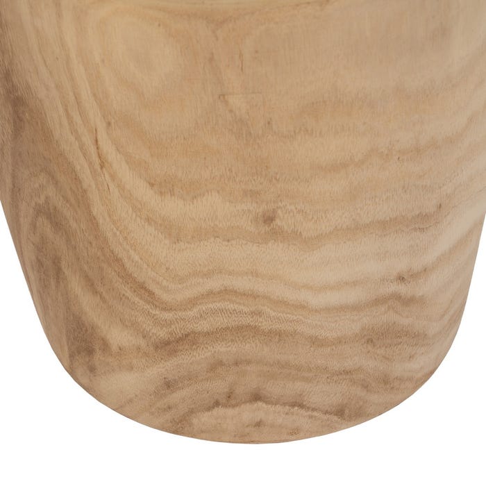 S/3 Maceteros Natural Madera Paulonia 32 X 32 X 32 Cm