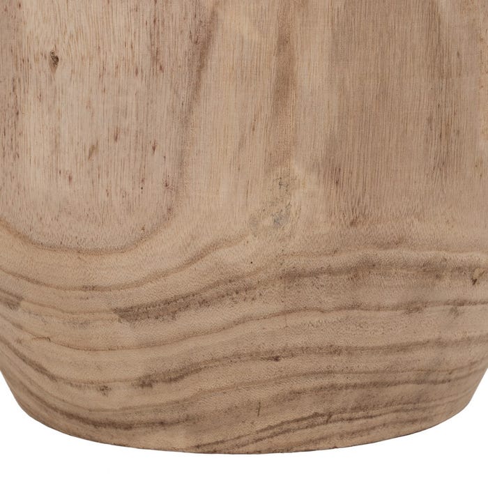 Macetero Natural Madera Paulonia 26 X 36 X 47 Cm