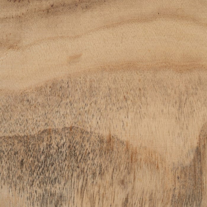 S/3 Natural Paulonia Wood Flower Pots 43 X 43 X 44 Cm