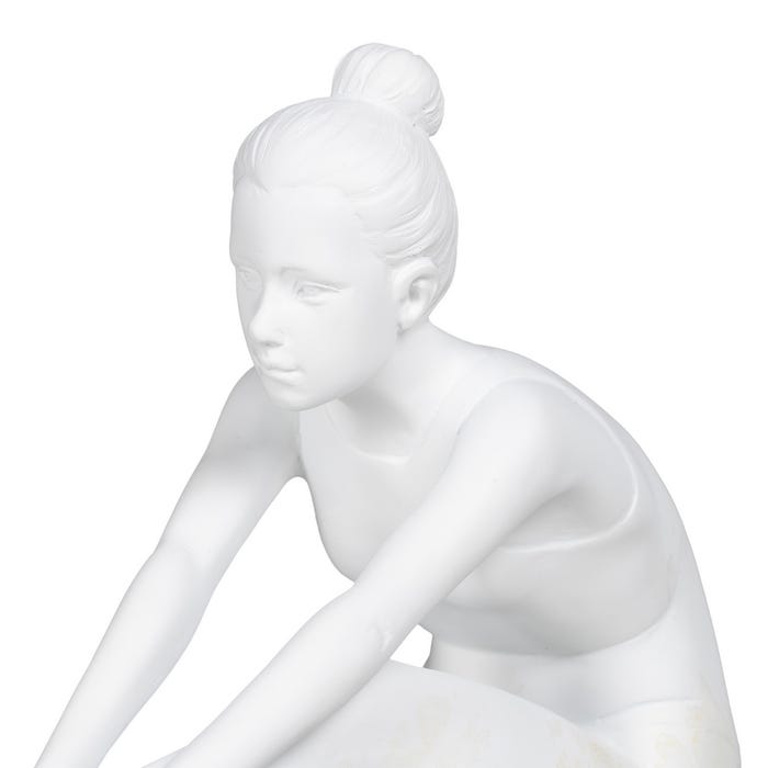 Figura Blanco Poliresina 27,50 X 9 X 19 Cm
