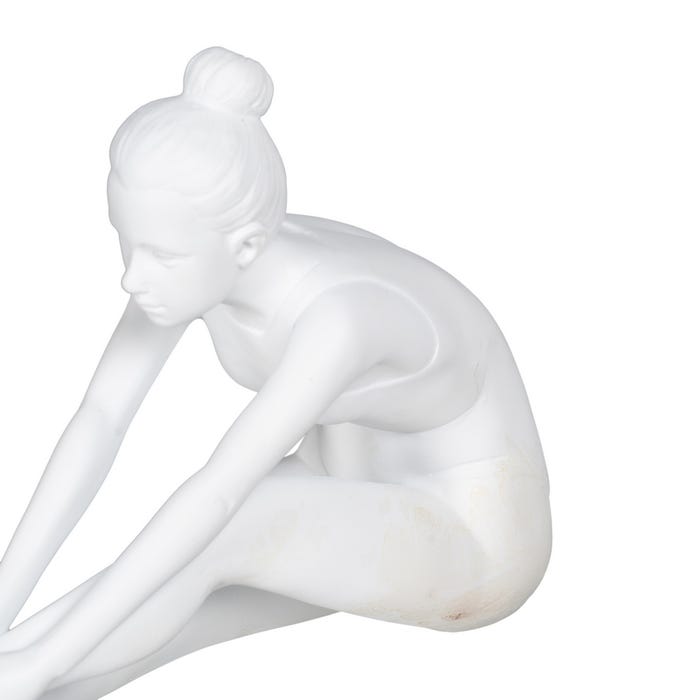 Figura Blanco Poliresina 27,50 X 9 X 19 Cm