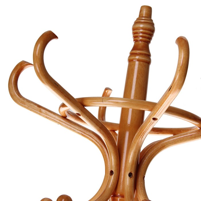 Perchero Thonet Álamo Y Abedul Roble 51 X 51 X 184 Cm