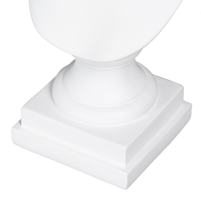 Figura Busto Blanco Poliresina 12,60 X 10,30 X 29,50 Cm